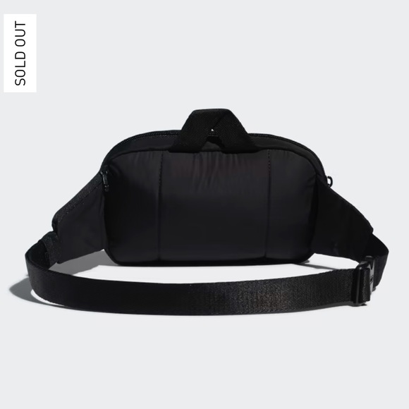 ADIDAS ORIGINALS SPORT WAIST or Cross body PACK Black and White 2 pouch Unisex - Picture 13 of 16